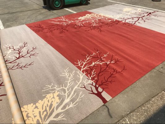 Cherry Blossom Axminster Carpet
