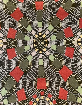 vintage Axminster carpet